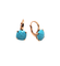 Boucles d'oreilles Boucles d'oreilles Cesare Pompanon Turquoise et or 58 Facettes