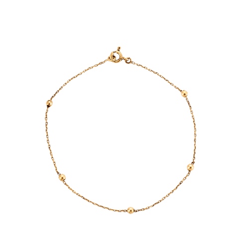 Bracelet Bracelet or jaune 18 carats 58 Facettes