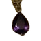 Collier Pendentif améthyste sur chaîne 58 Facettes CEY16