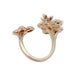 Ring 53 Chaumet ring, Hortensia “Aube Rosée”, pink gold, diamonds, pink sapphire, pink opals. 58 Facettes 30367