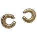Earrings Marina B hoop earrings, "Onda", yellow gold. 58 Facettes 27298