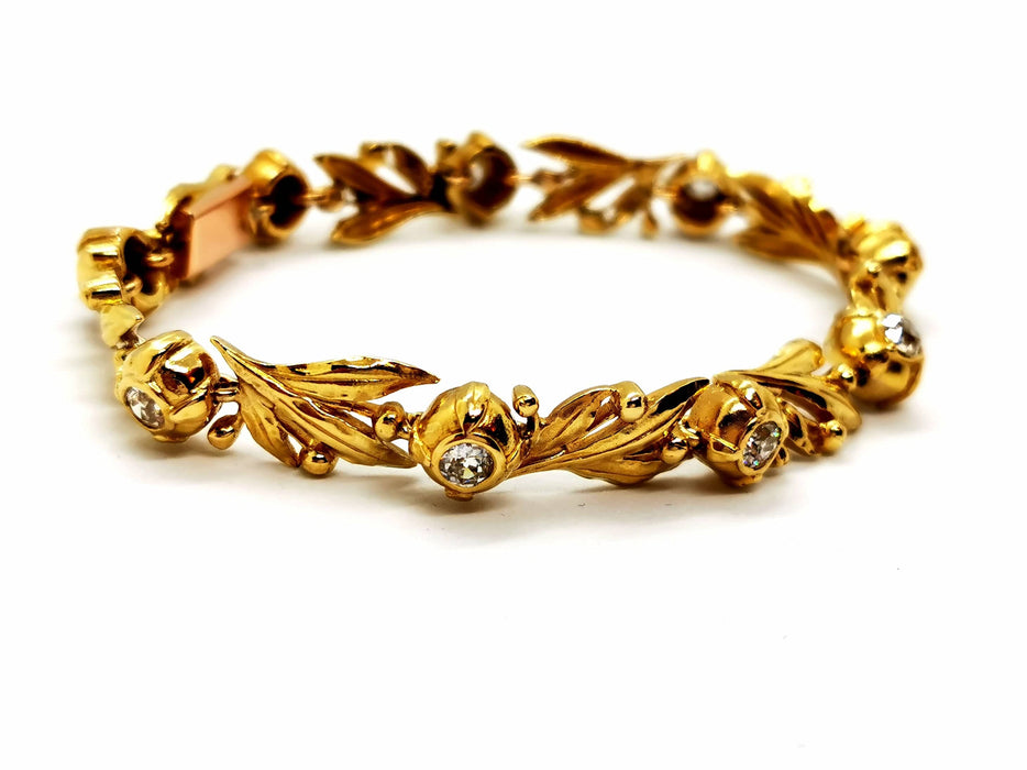 Bracelet Bracelet Or jaune Diamant 58 Facettes 1119850CN