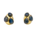 Earrings Pomellato "Goccia" earrings in yellow gold, labradorites. 58 Facettes 29711
