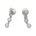 Earrings Dangling earrings in white gold and diamonds. 58 Facettes 30141