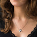 Necklace Moonstone Sapphire Diamond Necklace 58 Facettes 19-447