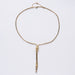 Collier Collier ancien or jaune coulant et main gantée 58 Facettes 20-384