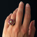 Bague 50 Bague ancienne fleur diamants et rubis 58 Facettes 20-168-48