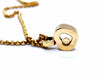 Chopard Necklace Happy diamonds Heart Necklace Yellow gold Diamond 58 Facettes 1050180CN