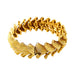Bracelet Articulated bracelet in yellow gold. 58 Facettes 29511