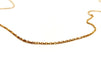 Necklace Cable link necklace Yellow gold 58 Facettes 1161981CD