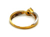 Ring 52 Solitaire Ring Yellow Gold Diamond 58 Facettes 1091906CD
