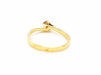 Ring 51 Solitaire Ring Yellow Gold Diamond 58 Facettes 06304CD
