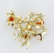 Broche Broche rétro grenats oranges 58 Facettes 20-076