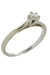 Ring 50 Modern Solitaire 0.10 carat 58 Facettes 9801
