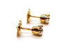 Boucles d'oreilles Boucles d'oreilles Puces Or jaune Diamant 58 Facettes 1117931CN