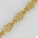 Bracelet Old gold bracelet with floral motifs 58 Facettes 17-348