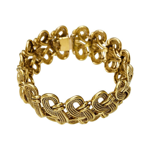 Bracelet Bracelet 1950 en or rose. 58 Facettes 30579