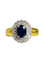 Bague 60 Bague Saphir Diamants 58 Facettes f81lp23