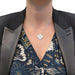 Van Cleef & Arpels “Magic Alhambra” necklace in white gold and diamonds. 58 Facettes 30215