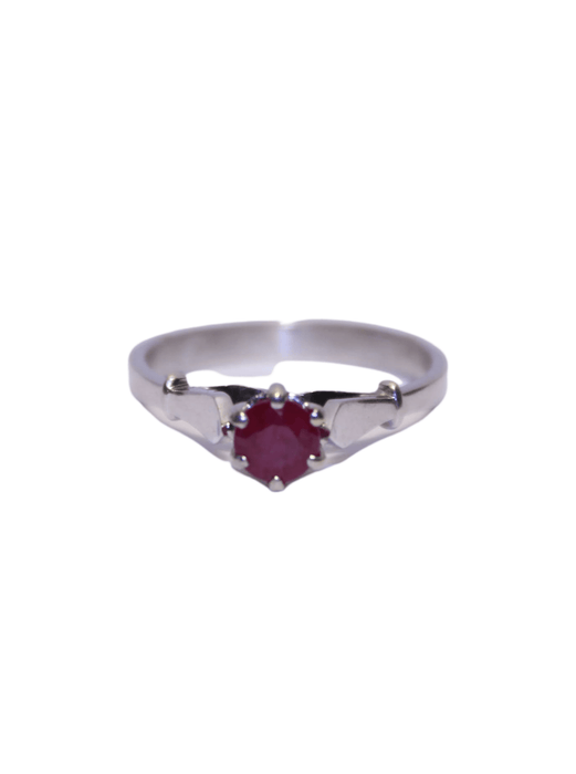 Bague 51 Bague Solitaire Rubis 58 Facettes