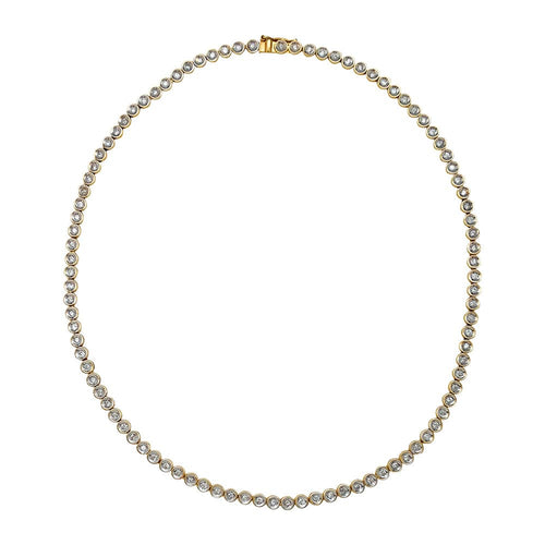 Collier Collier rivière diamants en or. 58 Facettes 30255