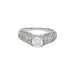 Ring 57 0,70 carat diamond ring in white gold. 58 Facettes 30445