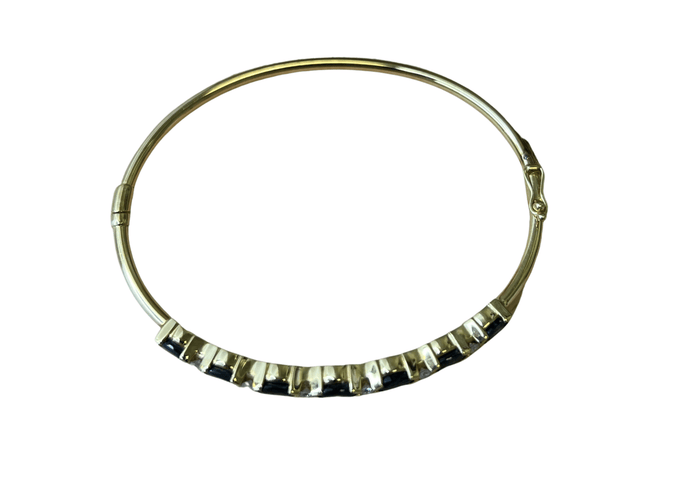 Bracelet Bracelet Rigide Saphirs Diamants 58 Facettes 20400000429