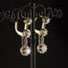 Boucles d'oreilles Boucles d'oreilles trembleuses diamants 19ème siècle 58 Facettes 18-145