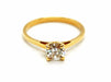 Bague 51 Bague Solitaire Or jaune Diamant 58 Facettes 1141241CD