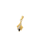 Pendentif Pendentif 2 ors Diamant Saphir 58 Facettes 27250