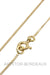 Curb chain necklace 58 Facettes 36661