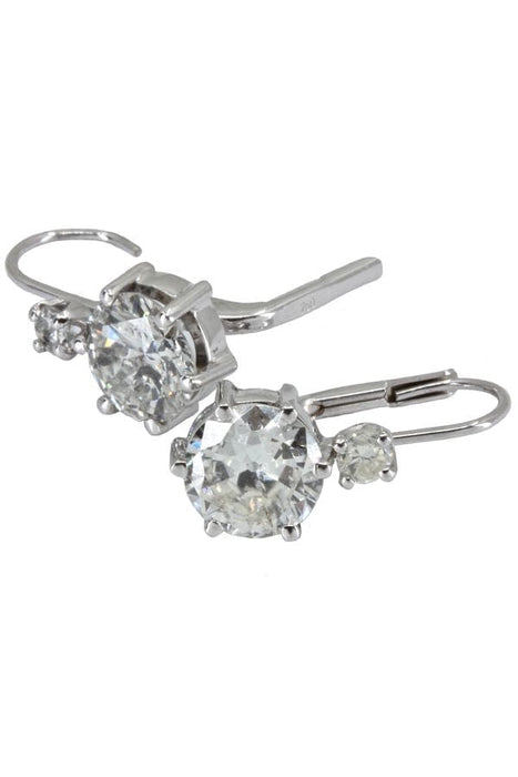 Boucles d'oreilles Dormeuses diamants 1.20 carat 58 Facettes 036171