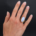 Bague 57 Bague opale et or jaune vintage 58 Facettes 20-380-57