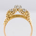 Bague 53 Bague ancienne cordes d'or et diamants 58 Facettes 15-344-53