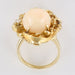 Bague 51 Bague corail peau d'ange et diamant 58 Facettes 18-317-51