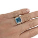 Ring 50 Fred “Pain de Sucre” ring in white gold, topaz and diamonds. 58 Facettes 30081