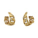 Earrings Cartier earrings, “Bergame” model in yellow gold, diamonds. 58 Facettes 23298