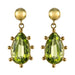 Earrings Antique peridot and gold earrings 58 Facettes 20-398