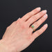 Ring 54 Old jade ring in rose gold 58 Facettes 06-058-50