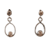 Earrings White Gold Earrings white stones 58 Facettes