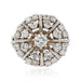 Bague 52 Bague or blanc et diamants vintage 58 Facettes 21-321-52