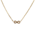 Collier Collier "infini" or jaune 18 carats 58 Facettes