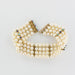 Bracelet Cultured lapis lazuli and turquoise pearl bracelet 58 Facettes 18-085