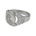 Ring 53 Dinh Van ring, “Menottes R12”, white gold, diamonds. 58 Facettes 29973