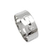 Ring 52 Dinh Van ring, “Lock”, in white gold and diamond. 58 Facettes 30093