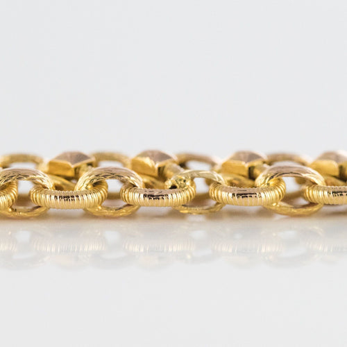 Bracelet Bracelet ancien or ciselé 58 Facettes 20-224