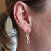 Boucles d'oreilles Boucles d'oreilles ruban d'ors et de diamants 58 Facettes 16-343