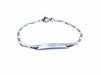 Bracelet Bracelet Gourmette Or blanc 58 Facettes 951133CN