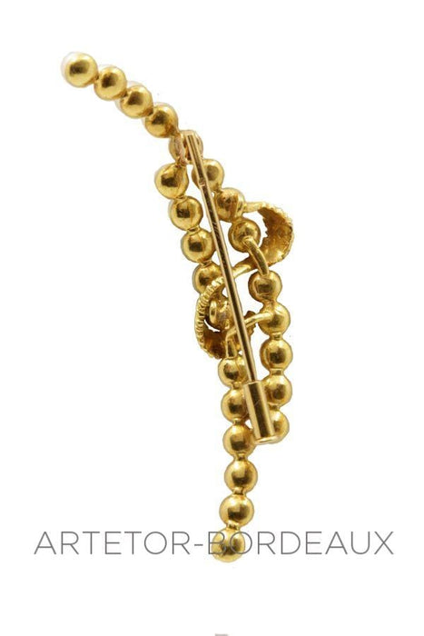 Broche Broche années 50 perles 58 Facettes 6021