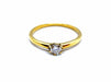 Ring 49 Solitaire Ring Yellow Gold Diamond 58 Facettes 951836CD